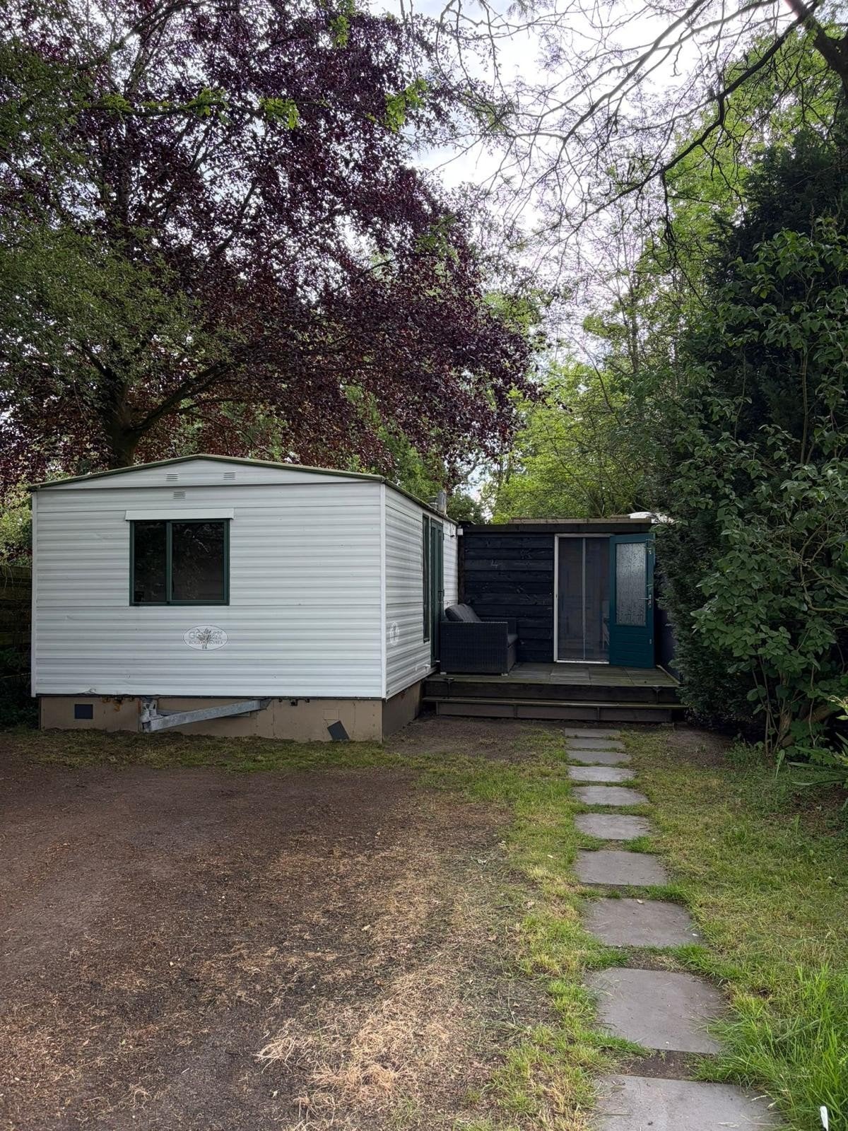 Stacaravan met aanbouw (tijdelijke woonruimte), Tot en met 4