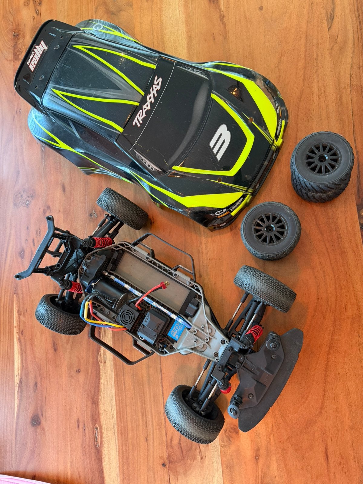 Traxxas Rally, Gebruikt, Auto offroad, Schaal 1:8, Overige typen
