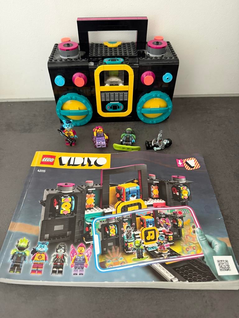 Lego Vidiyo 43115 Boombox met minifiguren, Ophalen, Overige thema's, Lego, Zo goed als nieuw