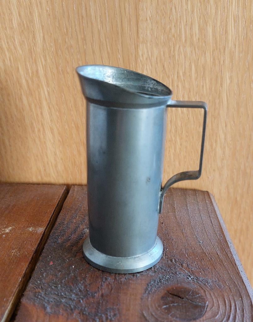 Antieke tinnen maatbeker, Antiek en Kunst, Antiek | Tin, Ophalen of Verzenden