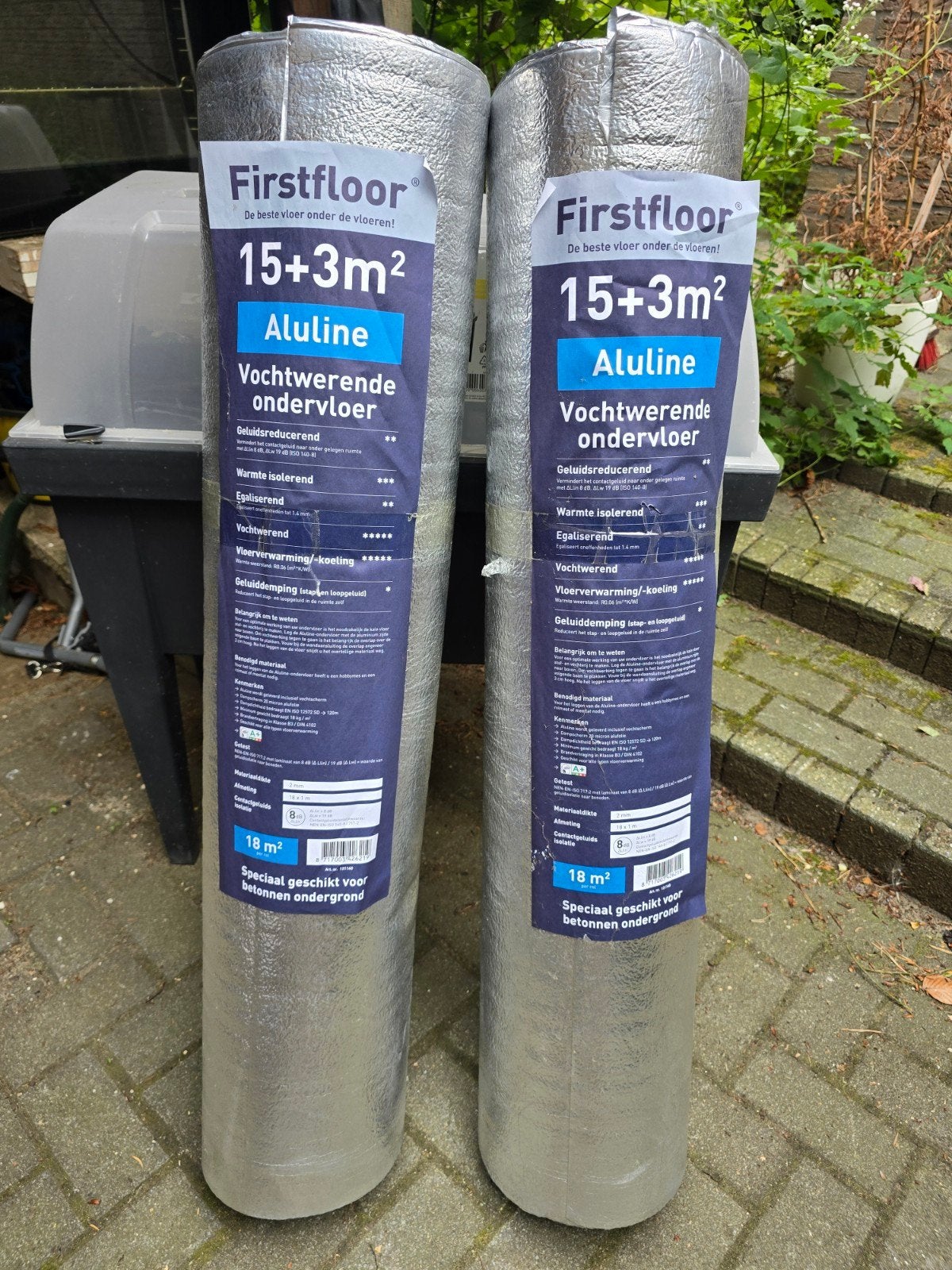 Firstfloor Aluline Vochtwerende Ondervloer 18m², Overige materialen, 30 cm of meer, 50 tot 150 cm, Overige typen