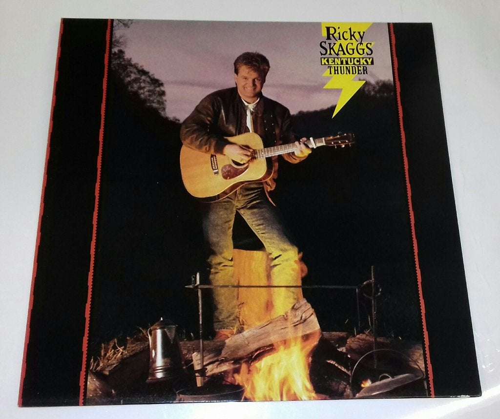 Ricky Skaggs VINYL LP Kentucky Thunder ORIGINEEL - NIEUW, Originele persing, Ophalen of Verzenden, Nieuw in verpakking, 12 inch