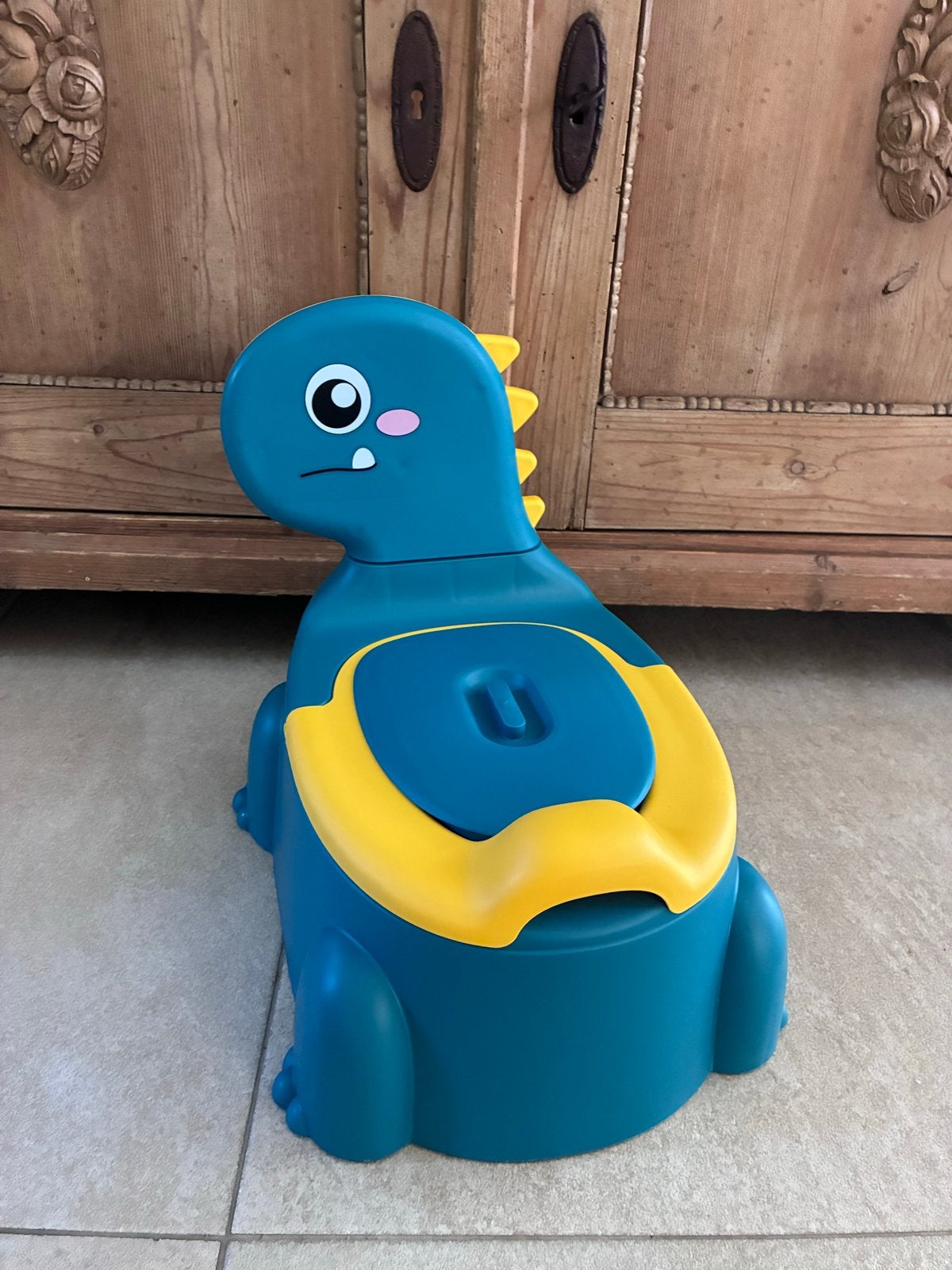 Dino Potje - Toilettrainer, Ophalen of Verzenden, Zo goed als nieuw