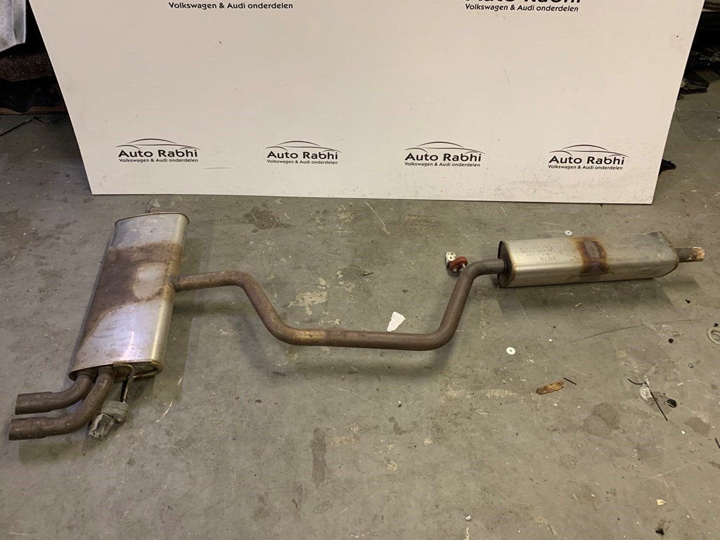 VW Golf 7 midden+Einddemper 5Q0253211AE 5Q6253611B, Gebruikt, -, -, Ophalen of Verzenden