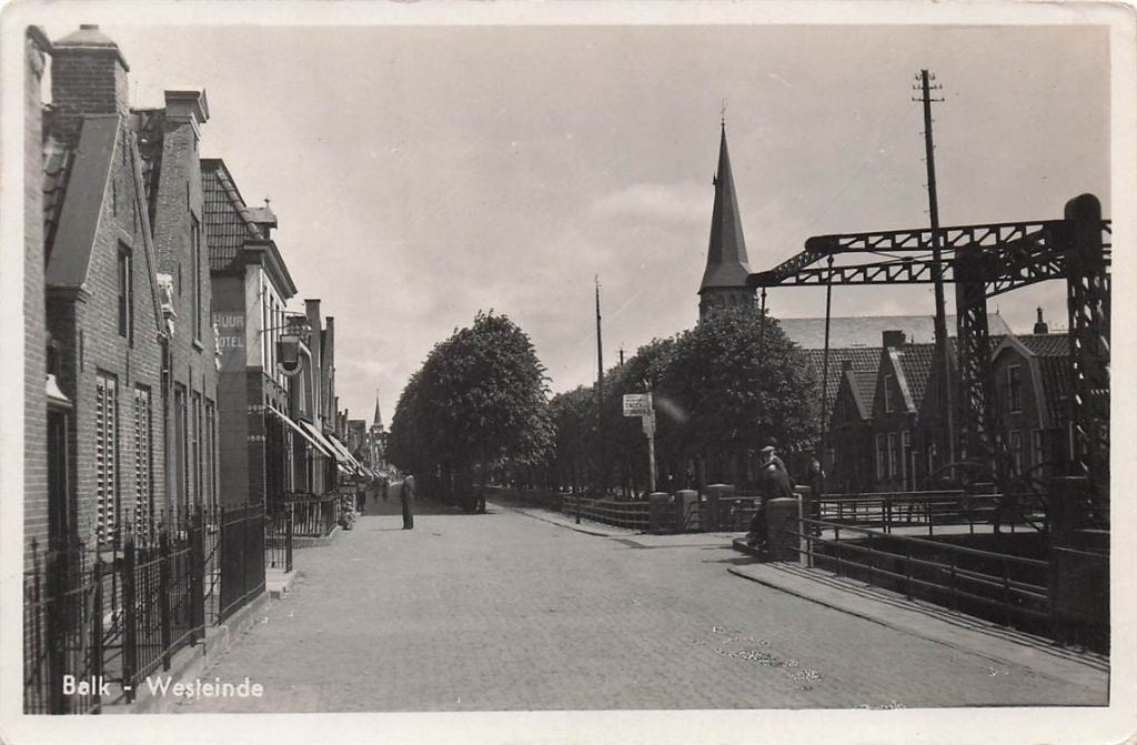 702-121-011 Balk Westeinde, Verzenden, Voor 1920, Friesland