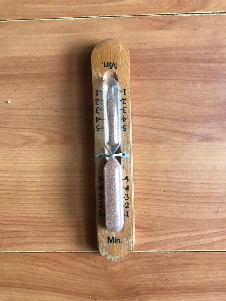 Vintage zandloper, Ophalen of Verzenden