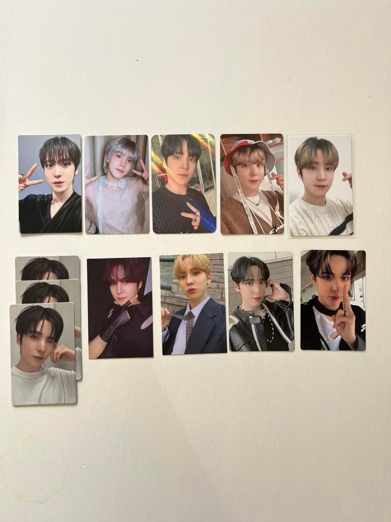 Yunho photocard collection ateez, Verzenden, Zo goed als nieuw, Foto of Kaart