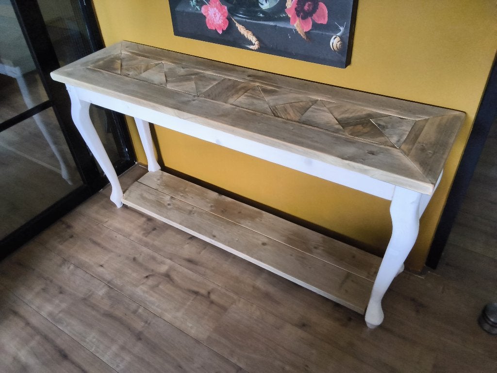 Side table, Ophalen, Gebruikt, 100 tot 150 cm, Brocante