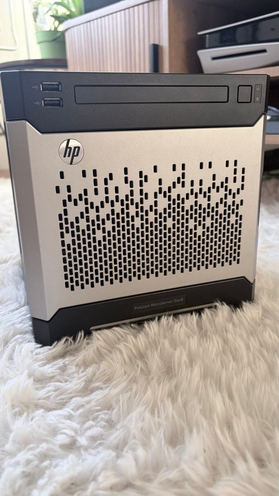 HP ProLiant MicroServer Gen8 met Xeon E3-1220L en 8GB DDR3, Ophalen, Intern, SAS, Server