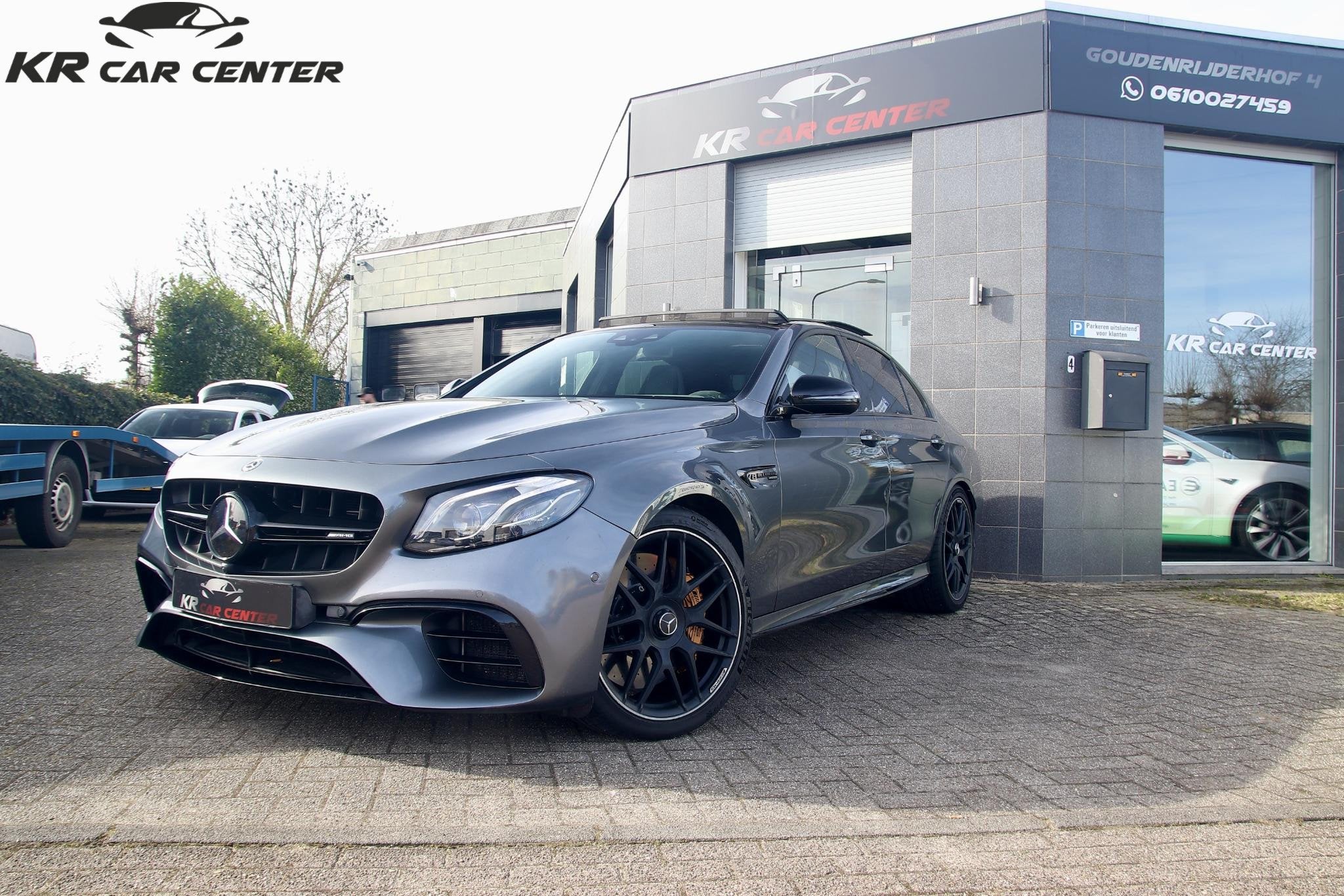 Mercedes-Benz E-klasse AMG E63s CERAMIC-PANO-3D BURMESTER-ME, Auto's, Automaat, Dealer onderhouden, Stof, Gebruikt