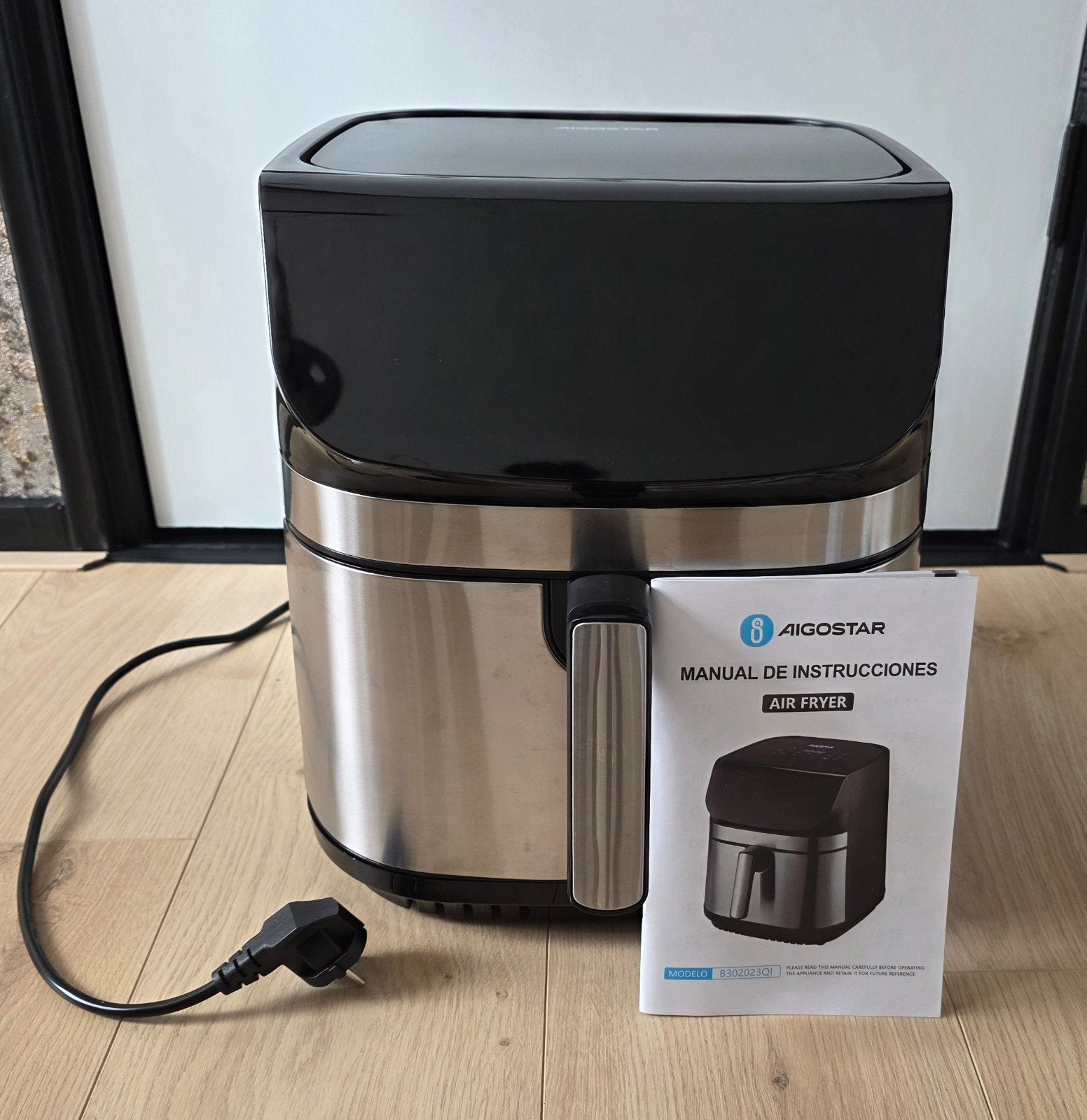 Aigostar 8,8L Airfryer - Zo goed als nieuw, Witgoed en Apparatuur, Ophalen