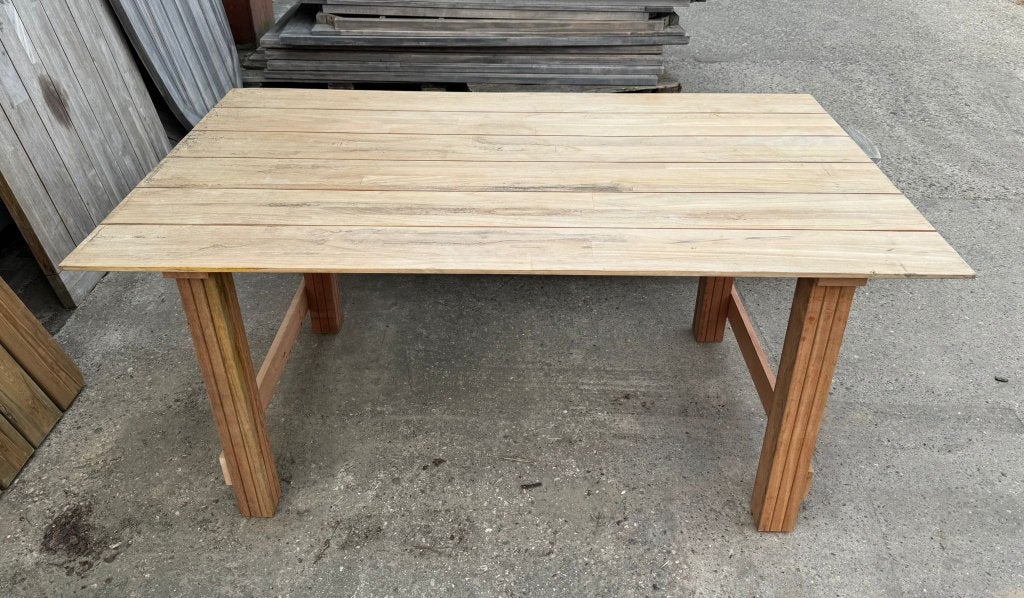 Teak tafel 170x100, Tuin en Terras, Ophalen, Nieuw, 250 cm of meer, Overige typen