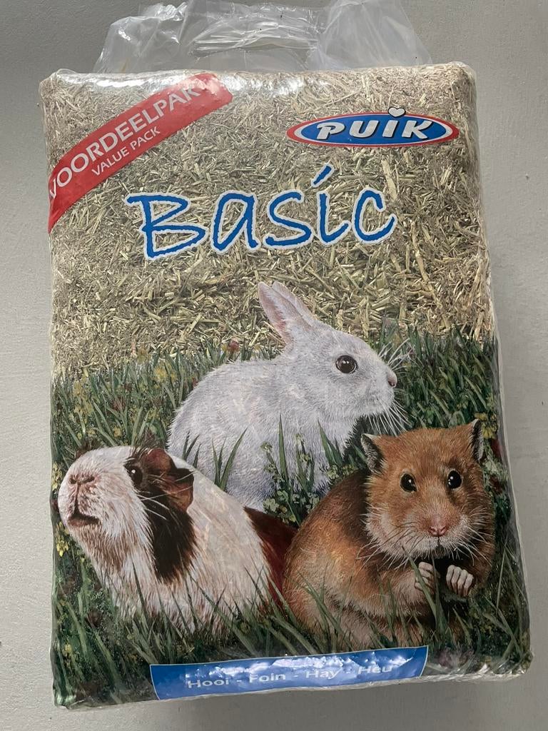 Nieuw voordeelpak hooi puik basic, Ophalen of Verzenden, Nieuw