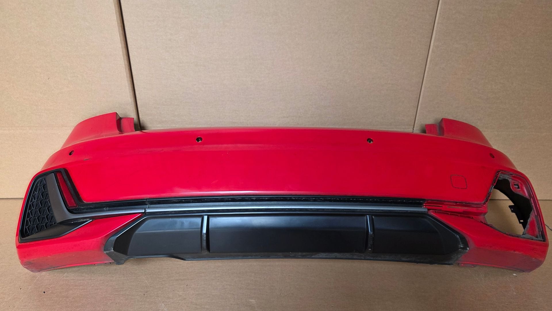 Achterbumper Audi A1 82A S-Line Origineel Bumper PDC SLINE, Gebruikt, -, Achter, Bumper