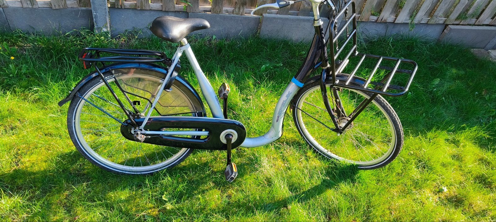 Weekend Topper Damesfiets met voordrager, Overige merken, Ophalen of Verzenden, Trommelrem, 53 tot 56 cm