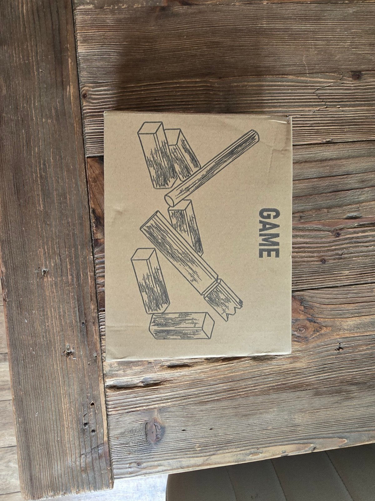 Houten Kubb spel - nieuw - Buitenspel voor het hele gezin, Drie of vier spelers, Ophalen of Verzenden, Nieuw, Onbekend