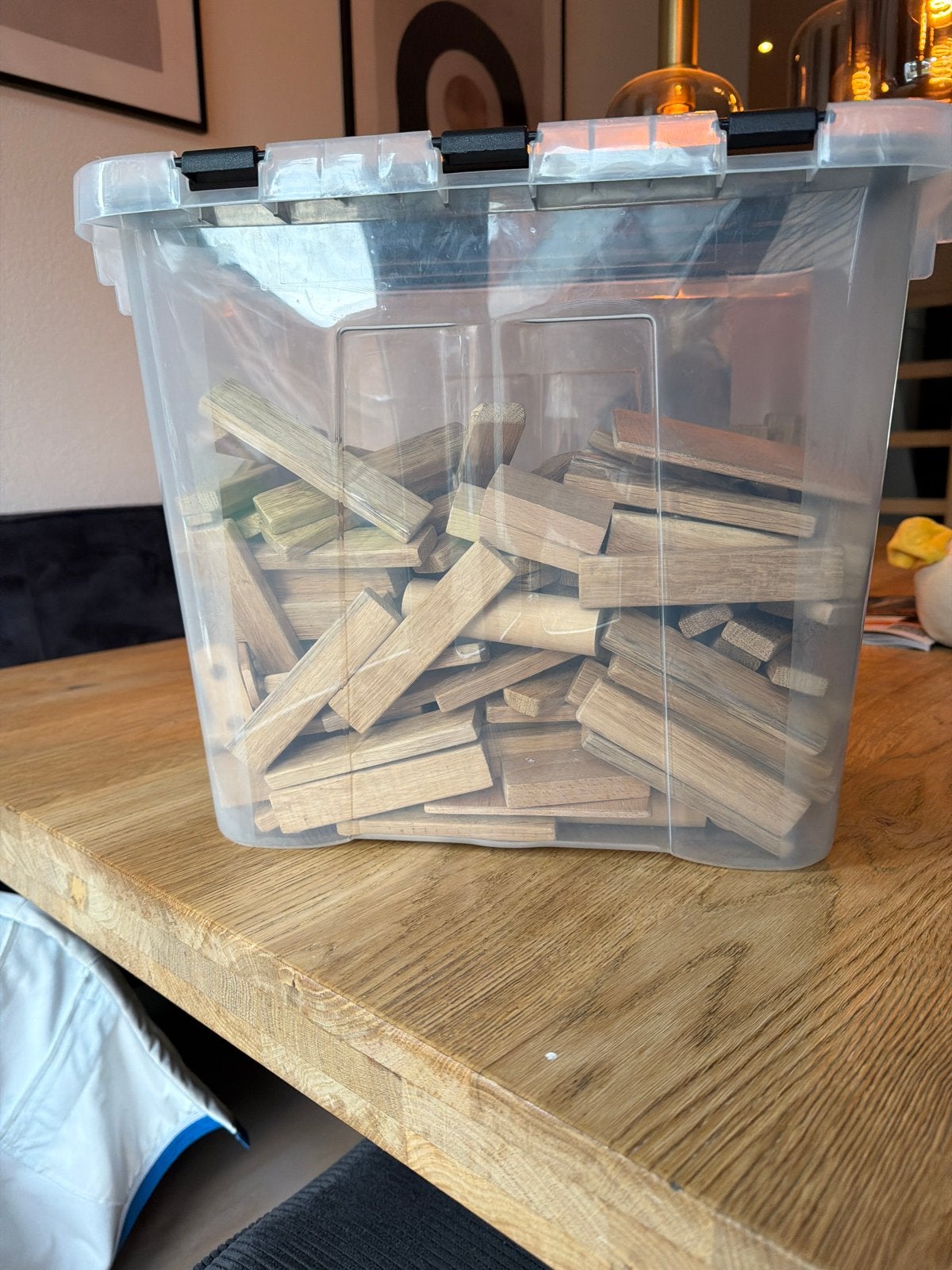 Kapla speelgoed in handige opbergbox, Ophalen, Gebruikt, Overige typen