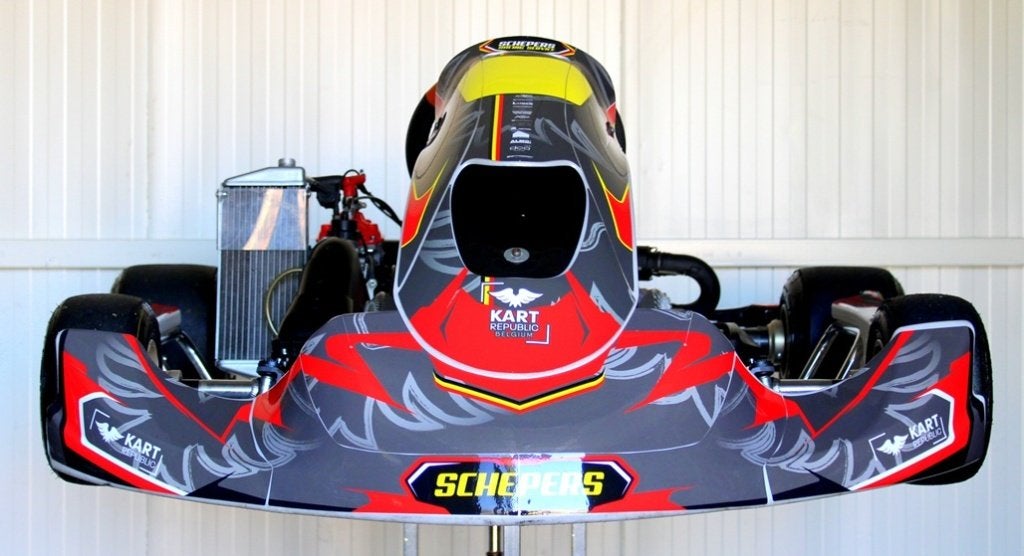 Kart Republic KR2 met Rotax Junior Motor EVO II, Sport en Fitness, Karting, Ophalen, Zo goed als nieuw, Kart