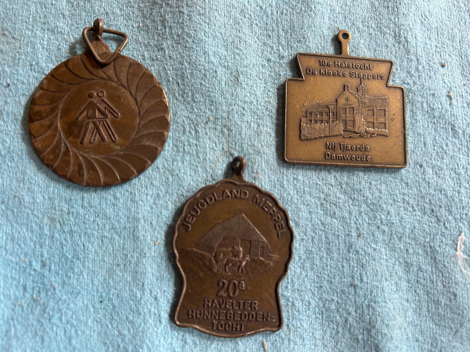 Diverse Bronzen Medailles en Penning, Ophalen of Verzenden, Brons, Nederland