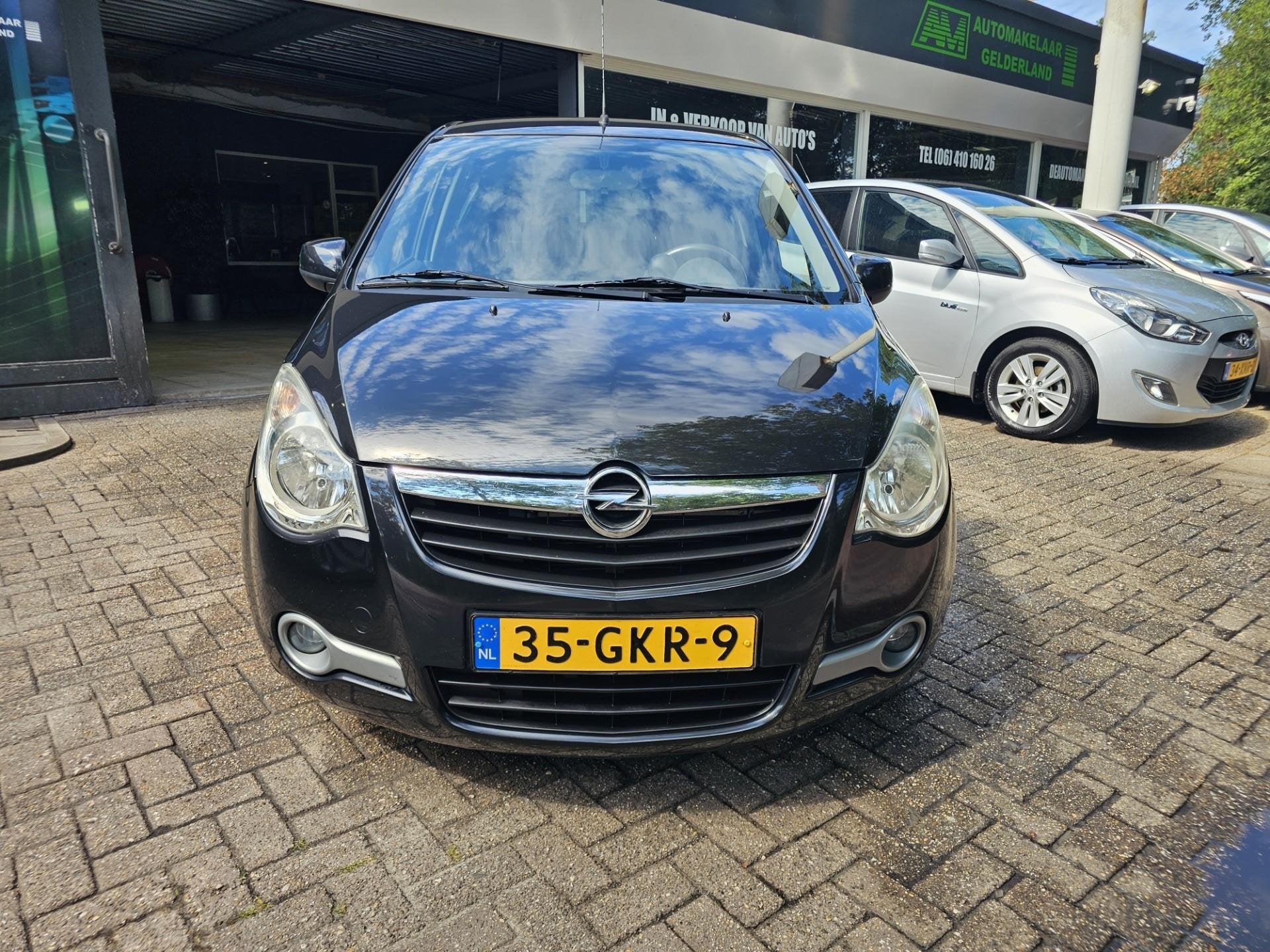 Opel Agila 1.2 Enjoy | 2E EIGENAAR | 3/6 OF 12MND GARANTIE |, Voorwielaandrijving, 4 cilinders, 965 kg, Zwart