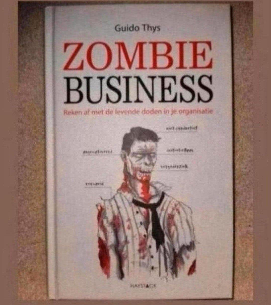 Zombie Business - Guido Thys (Boek), Ophalen of Verzenden, Zo goed als nieuw, Guido Thys