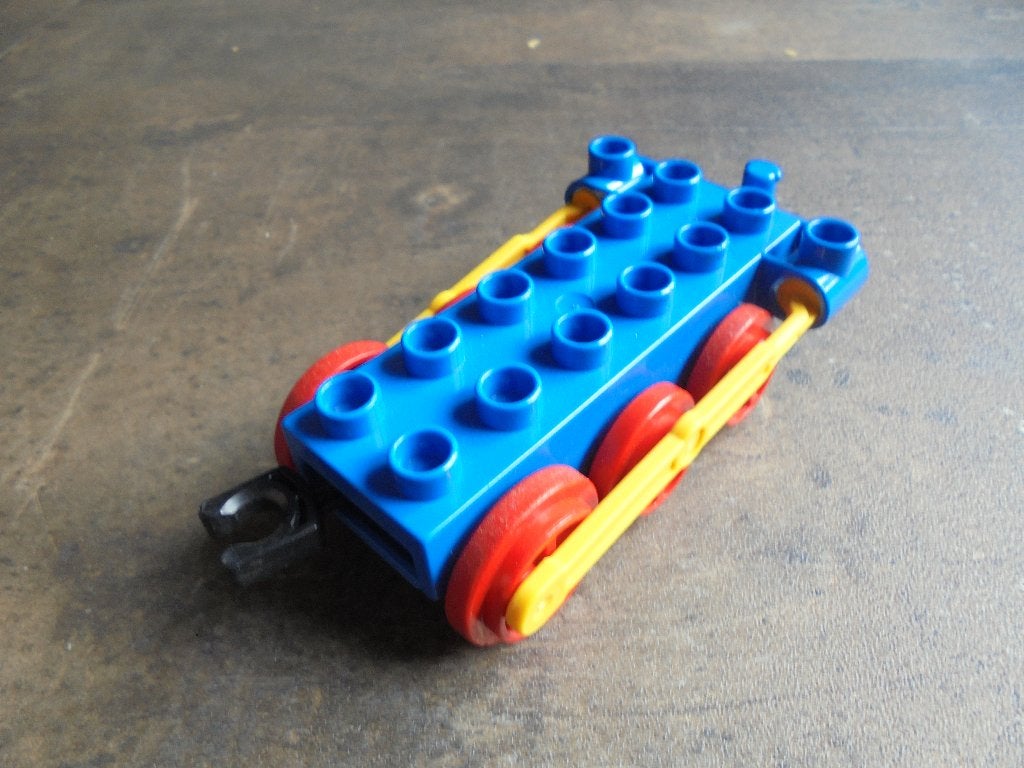 Lego Duplo Train Steam Engine with Drive Rod (zie foto's) 13, Ophalen of Verzenden, Gebruikt, Losse stenen, Duplo