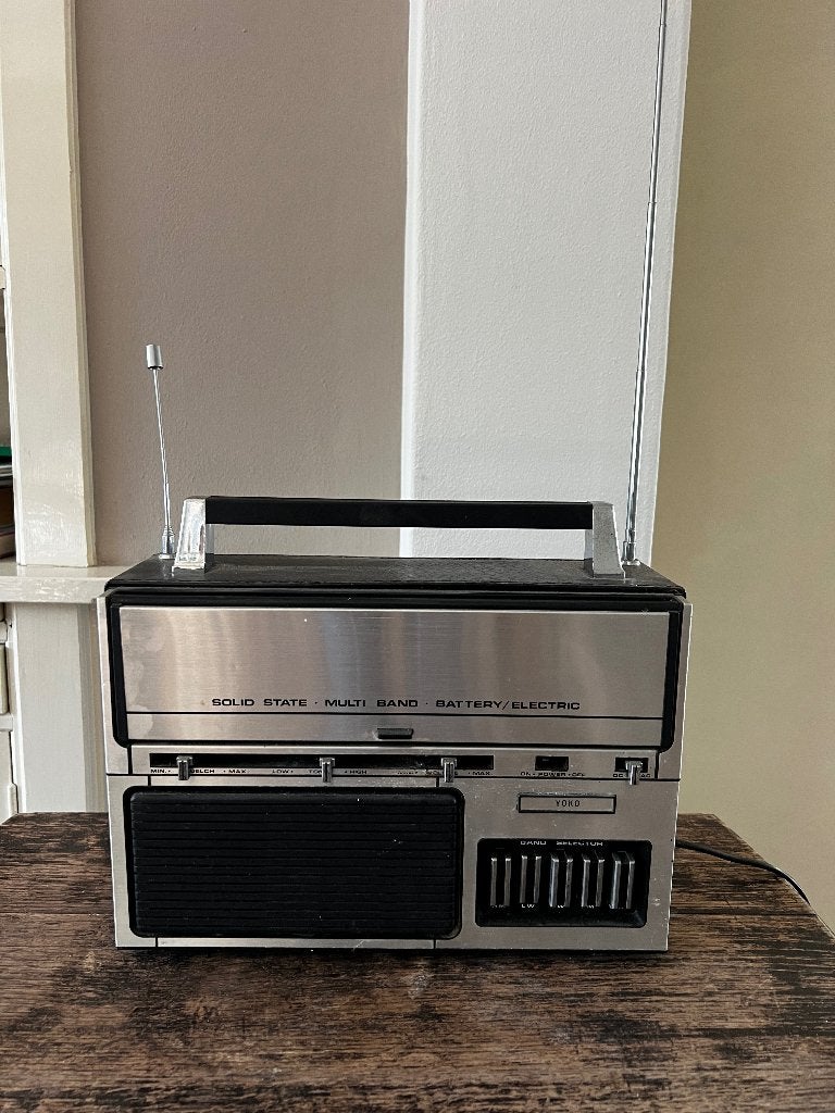 Vintage Yoko Solid State Multi Band Radio - Wereldontvanger, Ophalen of Verzenden, Gebruikt, Wereldontvanger