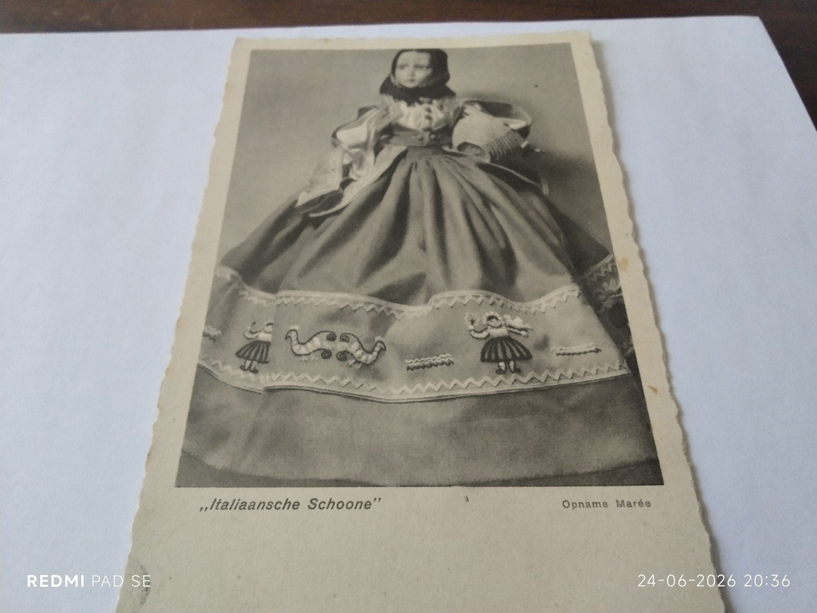 Oude Ansichtkaart: "Italiaansche Schoone" - Poppen, Ophalen of Verzenden, 1920 tot 1940