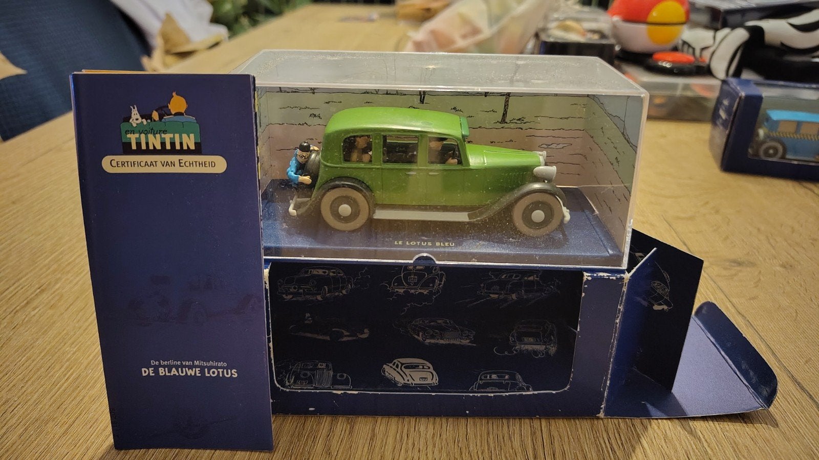 Kuifje in de Auto - "De Limousine van Mitsuhirato", Ophalen of Verzenden, Kuifje, Zo goed als nieuw, Beeldje of Figuurtje