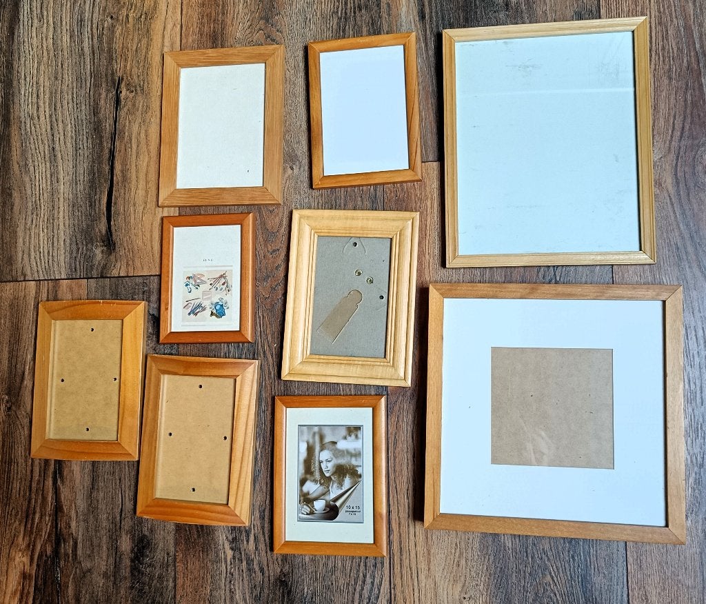 Vele fotolijsten (met houten frame en frame-loos), Ophalen of Verzenden, Zo goed als nieuw