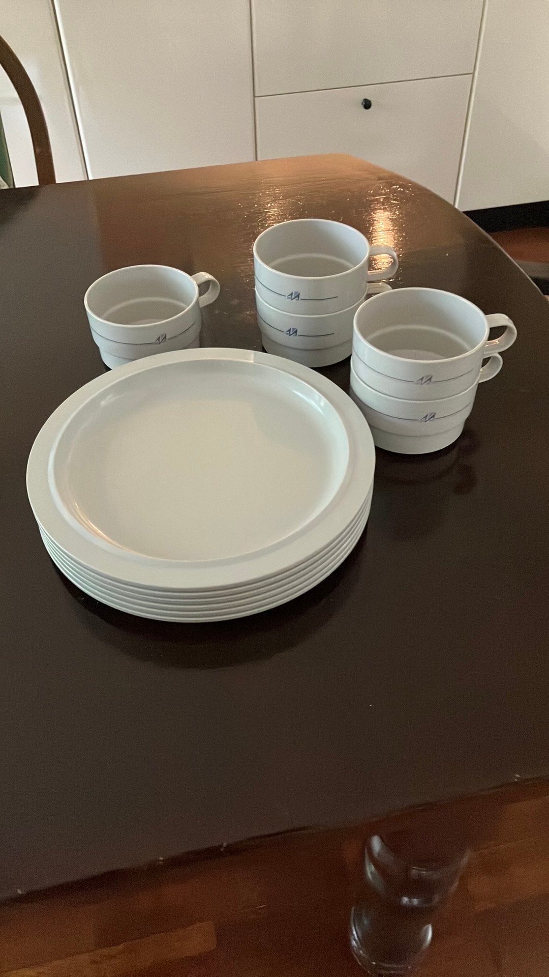 Mepal 6 x borden 5 x gr dr kommen, Ophalen of Verzenden, Zo goed als nieuw