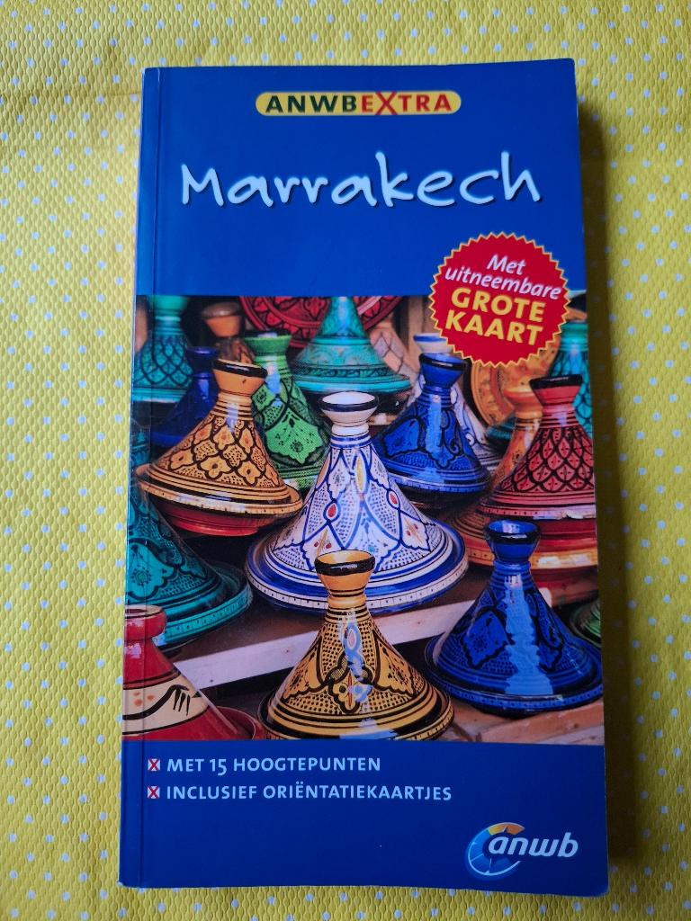 ANWB reisgids - Marrakech (Marokko) + kaart, Boeken, Gelezen, Afrika, Ophalen of Verzenden, Reisgids of -boek