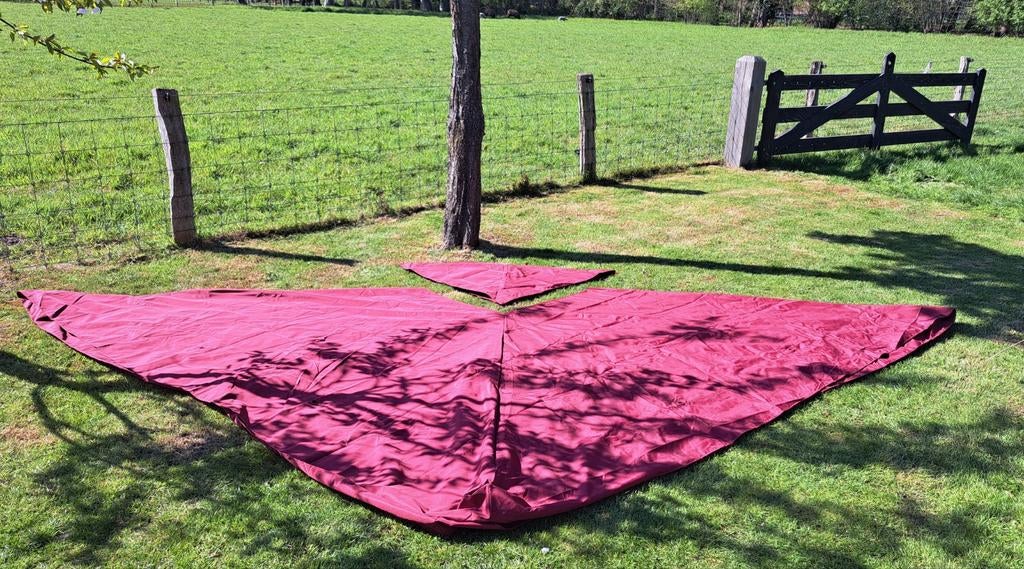 Vervangend dak voor partytent of paviljoen - Rood - 3x3Meter, Ophalen of Verzenden, Zo goed als nieuw, Minder dan 5 meter, Minder dan 4 meter