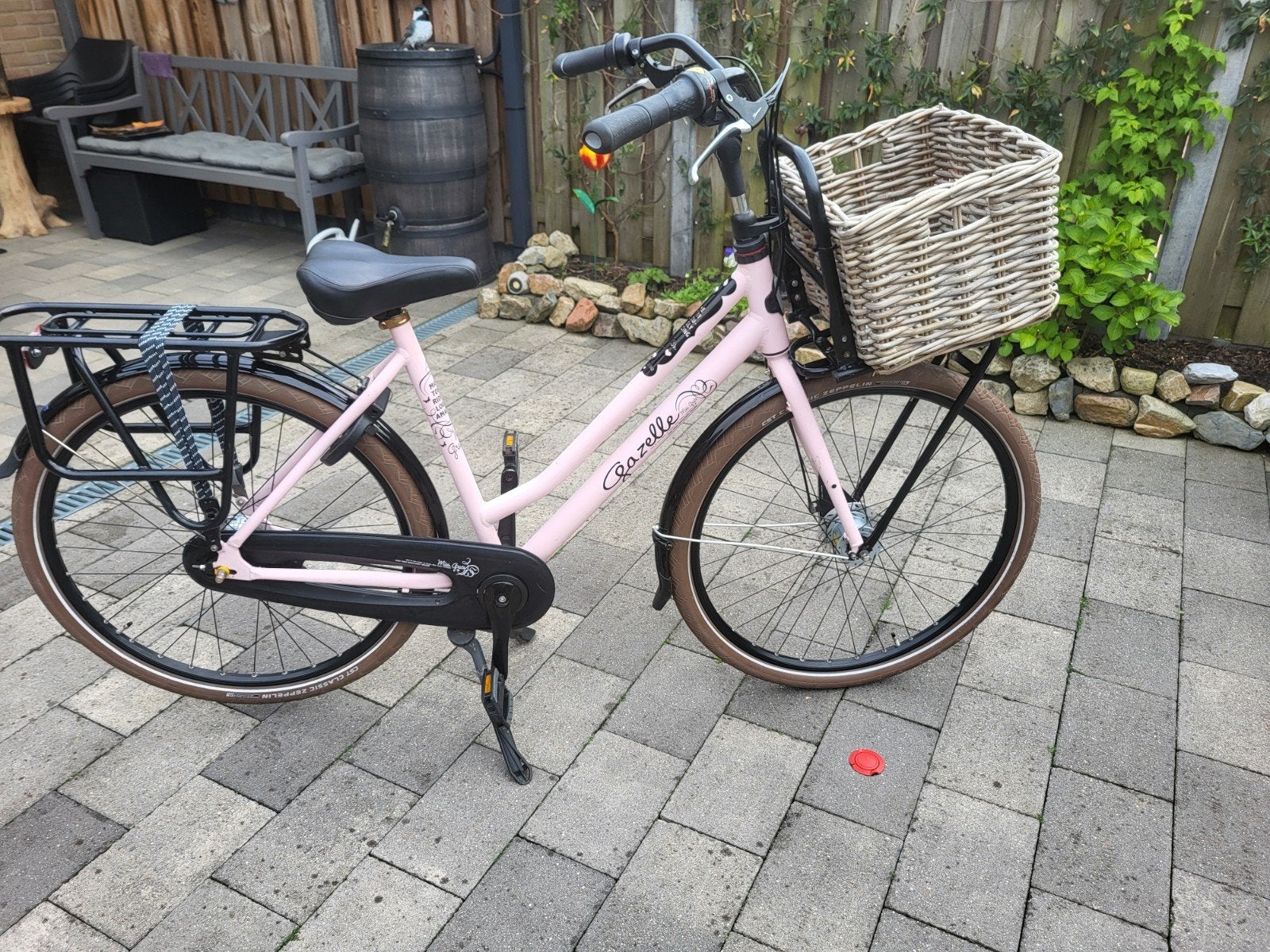 Gazelle Miss Grace Damesfiets - Roze, Fietsen en Brommers, Fietsen | Dames | Damesfietsen, Ophalen, Versnellingen, Gazelle, Trommelrem