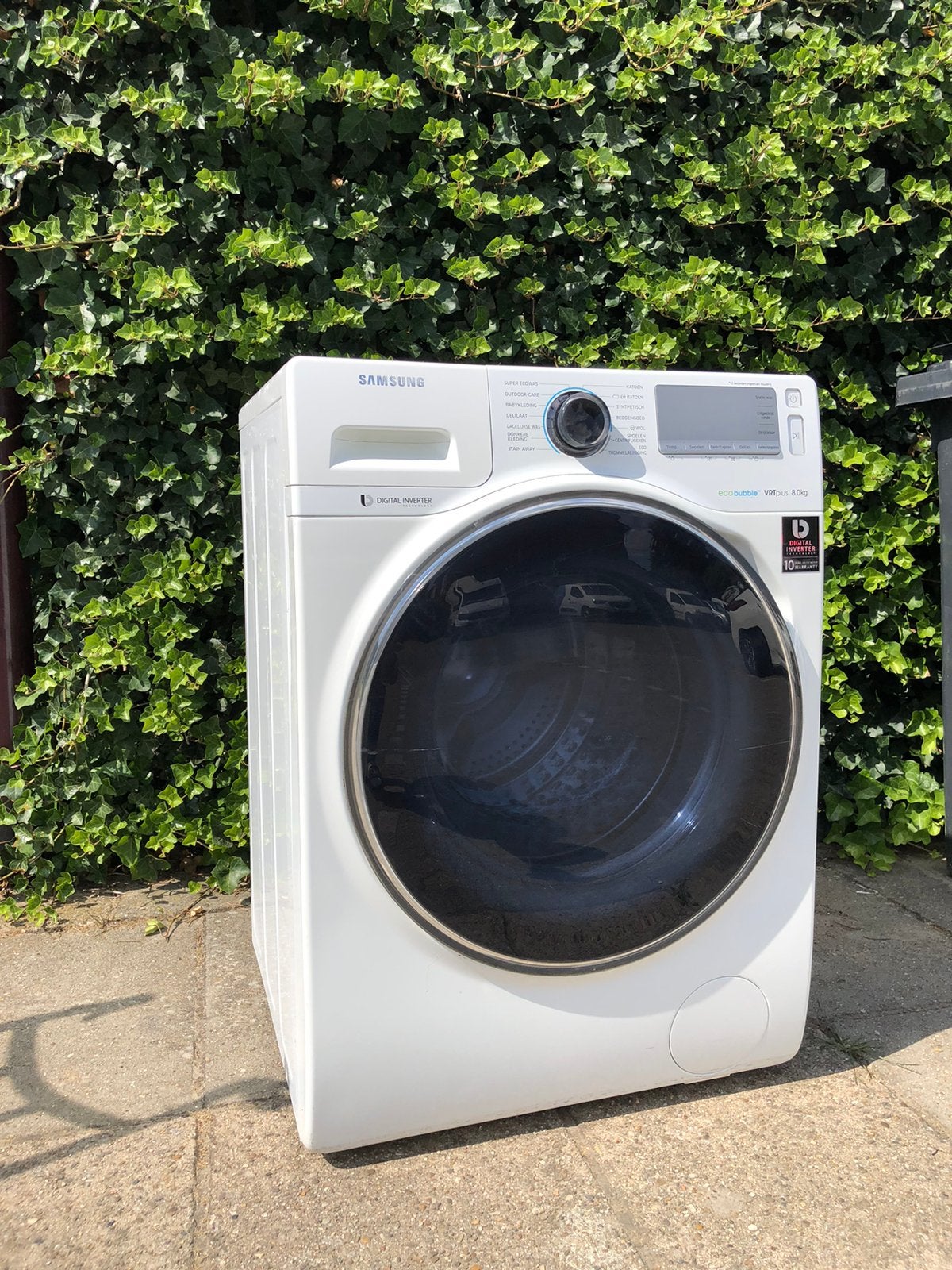 Samsung EcoBubble VRTPlus 8KG Wasmachine, Witgoed en Apparatuur, Wasmachines, Verzenden, Zo goed als nieuw, Kort programma, 85 tot 90 cm