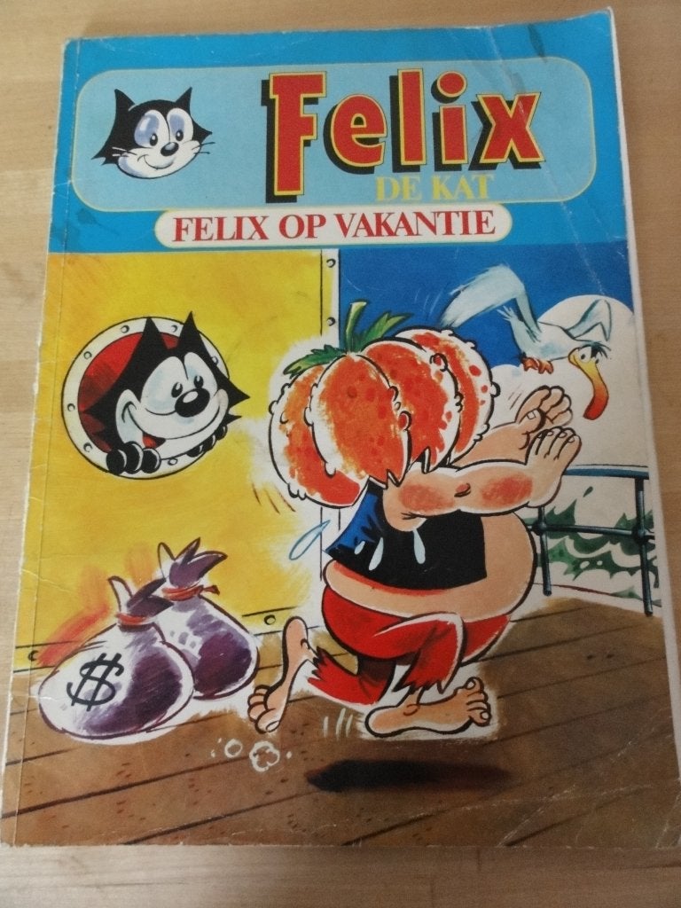 Felix de Kat - Felix op Vakantie, Eén stripboek, Ophalen of Verzenden, Gelezen
