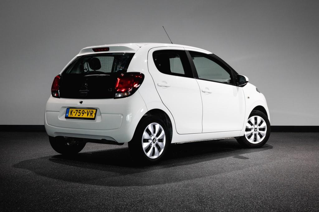 Citroën C1 1.0 VTi Feel | Cruise | DAB | Start-Stop, Auto's, 12 maanden, Stof, Gebruikt, 4 stoelen