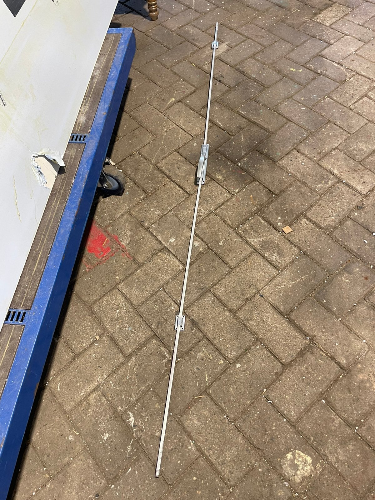 Espagnolet lenget 199 cm, Ophalen of Verzenden, Gebruikt, Schuif of Grendel