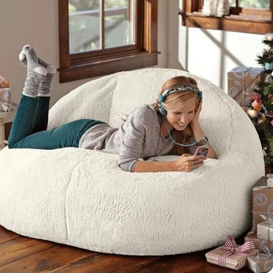 XXL Teddy Beanbag, Ophalen, Nieuw, Natuurlijk materiaal, Modern