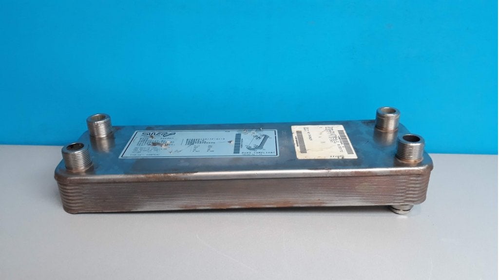 Platenwisselaar Swep type: B16DWHx16/1P-SC-S hoog:4cm, Niet ingevuld, Gebruikt, Cv-ketel of Combi-ketel, Niet ingevuld