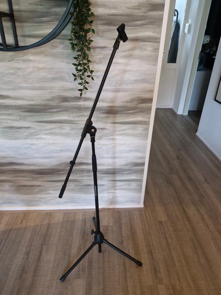 Microfoon standaard, Ophalen of Verzenden, Zo goed als nieuw, Microfoon