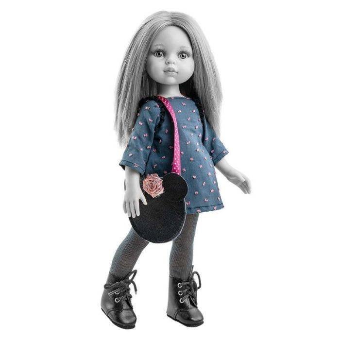 Paola Reina kleding Carla Roze/strikjes voor Amigas pop 32cm, Nieuw, Ophalen of Verzenden, Babypop, Info@bezigebijtjezzz.nl