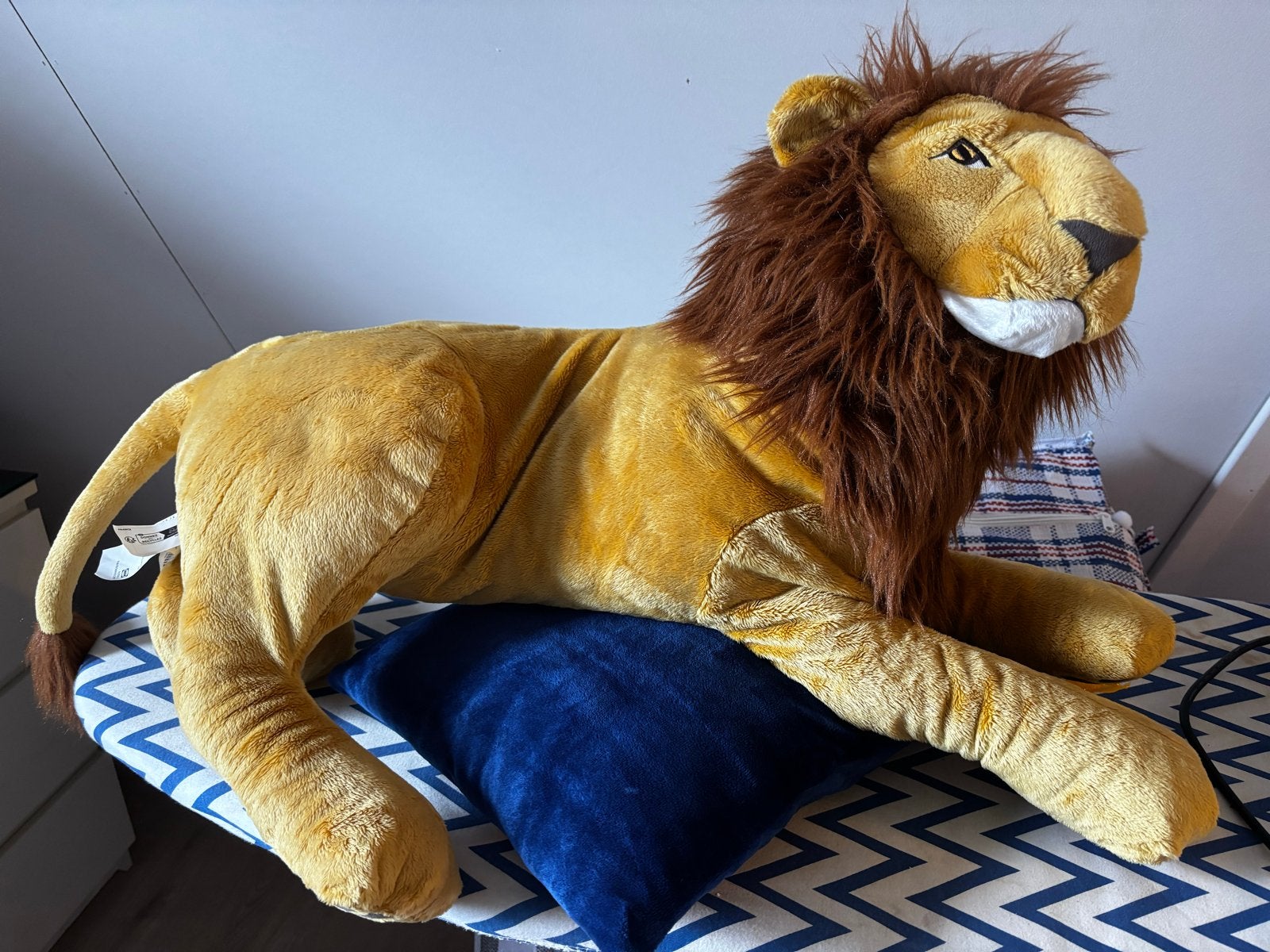 Grote IKEA leeuw knuffel - Helemaal nieuw!, Ophalen, Nieuw, Met label, Leeuw