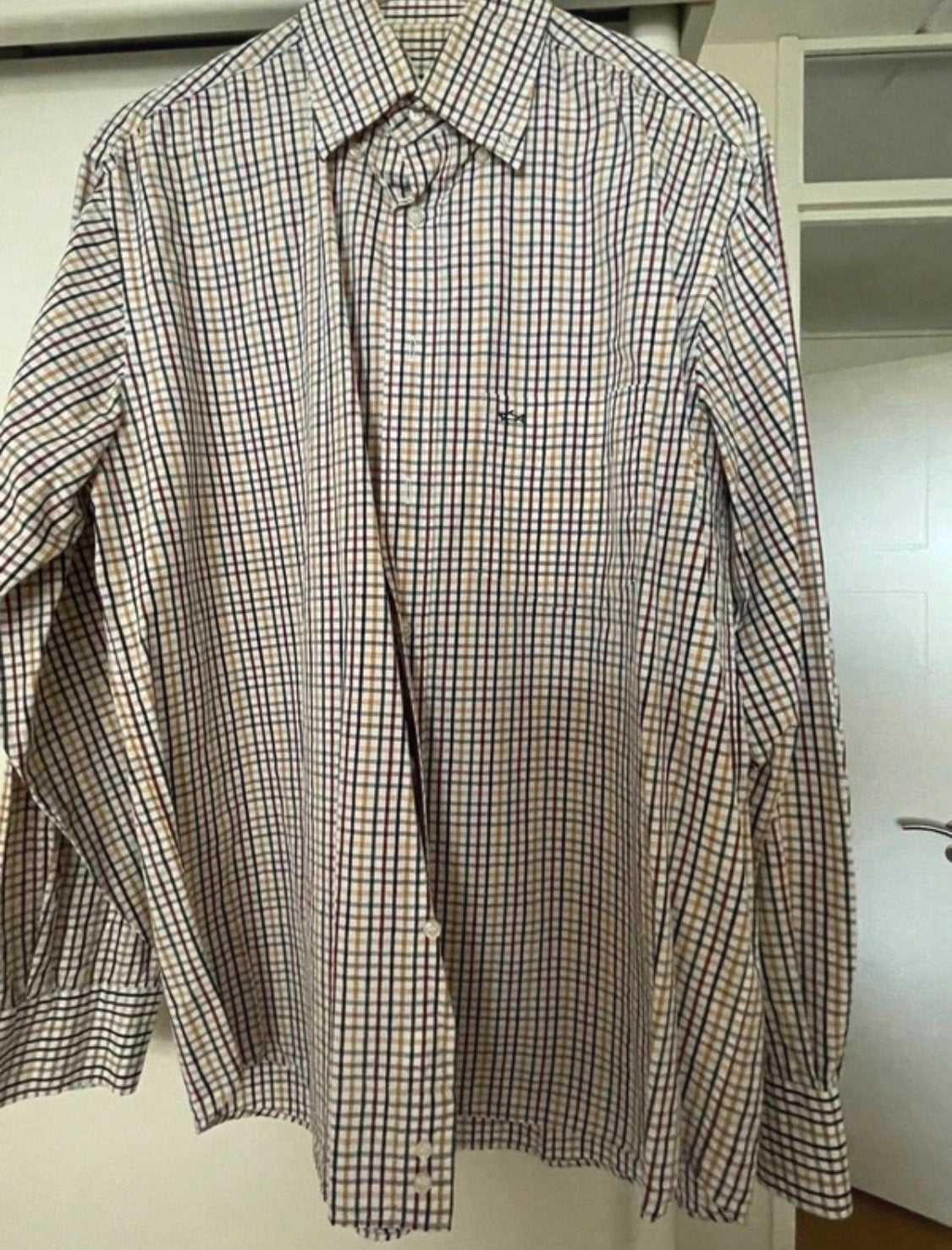 Overhemd Paul and Shark, Kleding | Heren, Ophalen of Verzenden, Zo goed als nieuw, Meerkleurig, Halswijdte 41/42 (L)