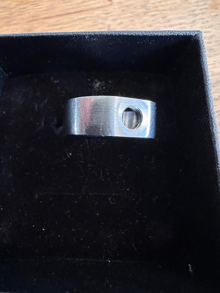 Melano ring 1,7 cm in goede staat, Ophalen of Verzenden, Zo goed als nieuw