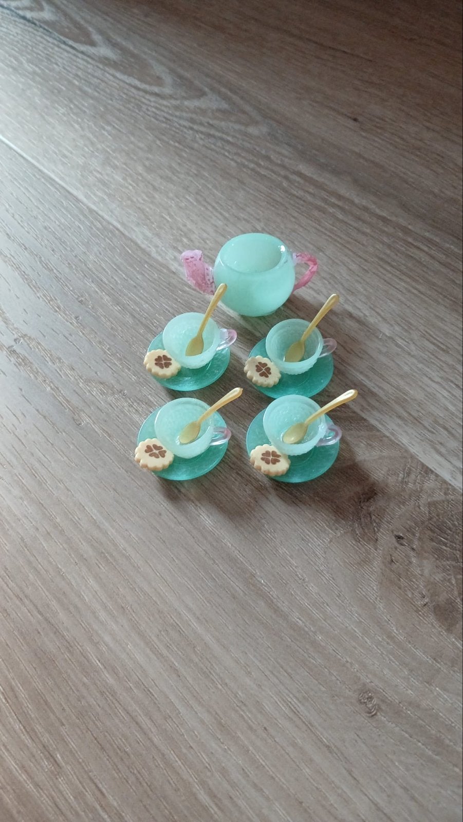 Mini servies en eten voor Barbies of andere poppen, Ophalen of Verzenden, Zo goed als nieuw, Barbie