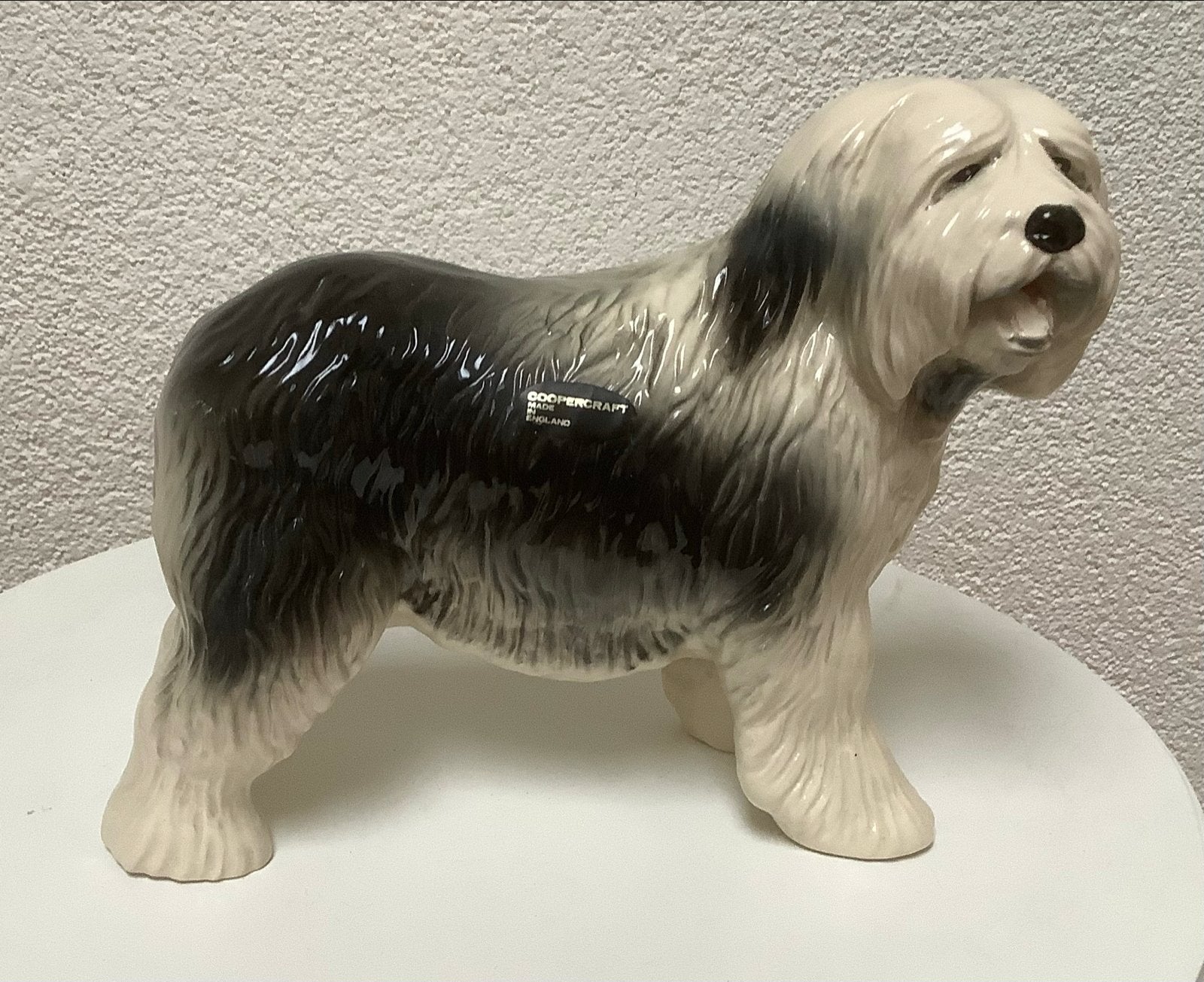 Vintage Cooperscraft Bobtail Hond Beeldje, Ophalen of Verzenden, Zo goed als nieuw, Dier