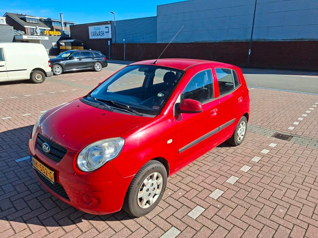 Kia Picanto 2009 – Rood, Auto's, Kia, Voorwielaandrijving, Stof, Zwart, Particulier