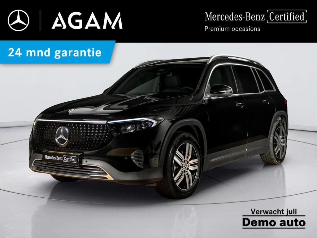 Mercedes-Benz EQB 250+ Business Solution Luxury Panorama dak, Auto's, Mercedes-Benz, 2005 kg, 445 min, Zwart, Origineel Nederlands