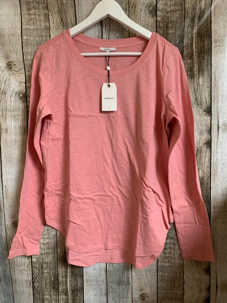 Super mooi nieuw roze shirt van Sandwich  (Maat L), Verzenden, Maat 42/44 (L), Nieuw, Lange mouw